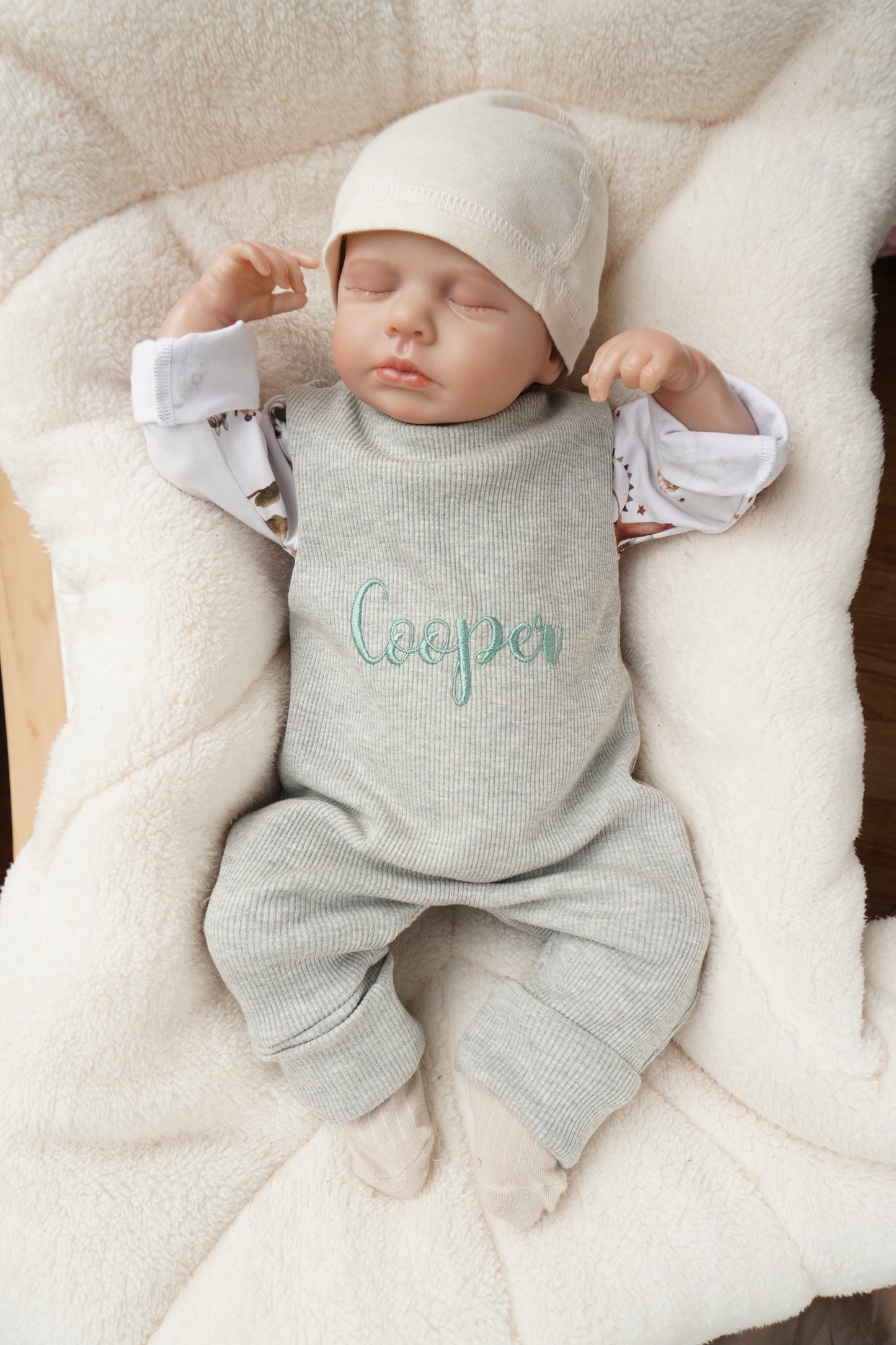 Personalisierter Babystrampler