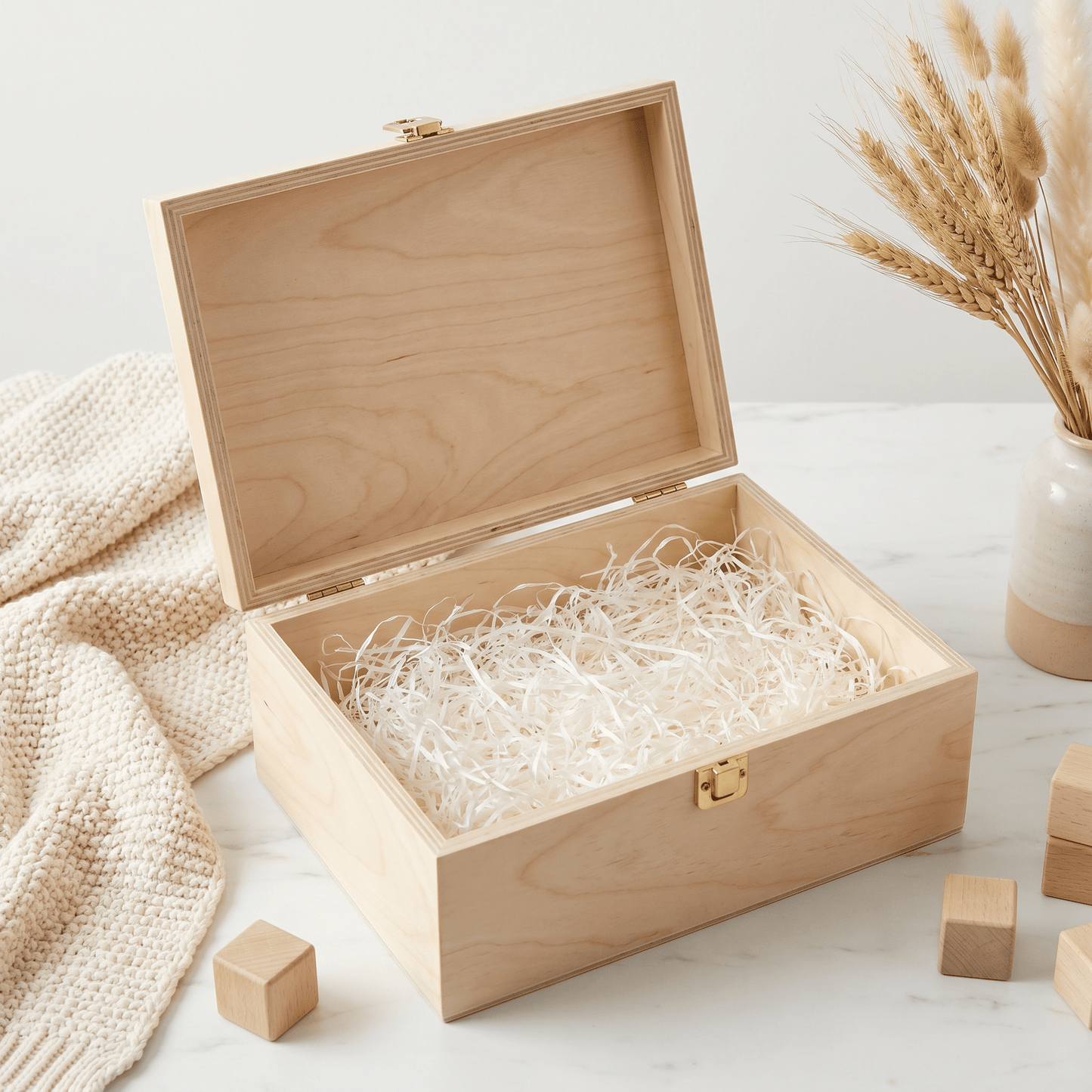 Erinnerungskiste Baby Füllung – Geschenk zur Geburt personalisiert · Talu Kids
