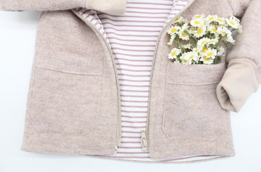 Jacke mit aufgesetzten Taschen und Applikation | Walk - Myawi-Kids