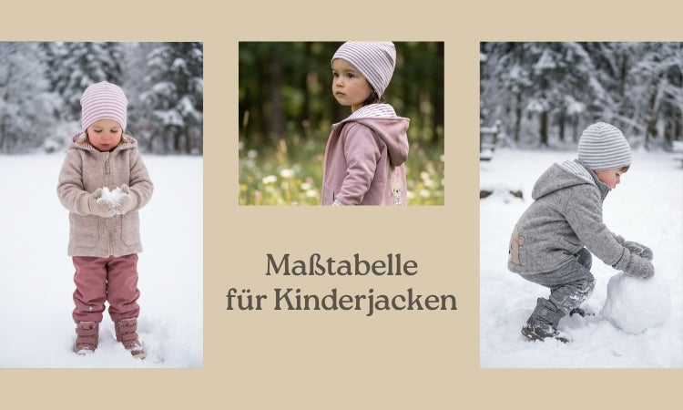Maßtabelle Jacken