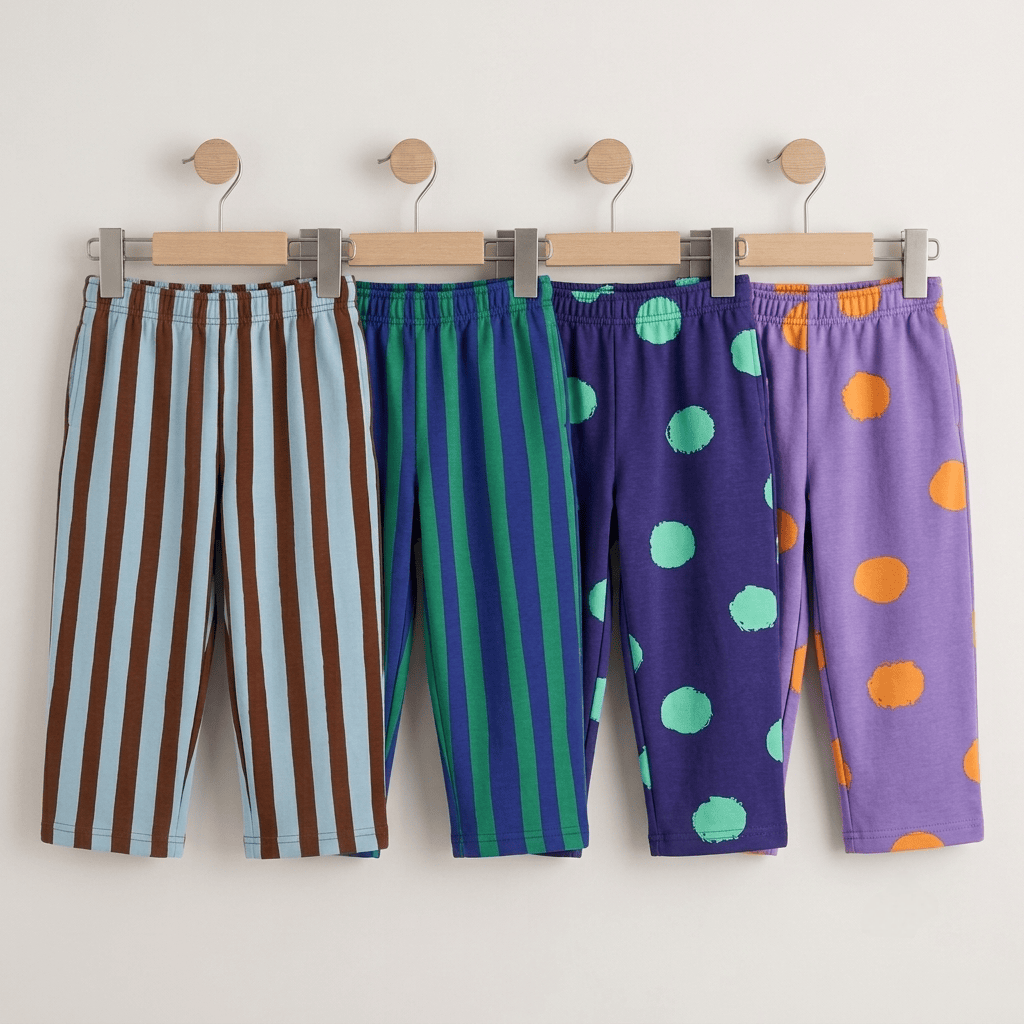 Kinderhose bunt | weite Schlupfhose | Gr. 56-140