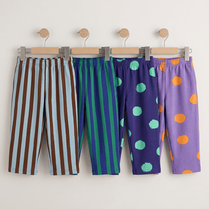 Kinderhose bunt | weite Schlupfhose | Gr. 56-140
