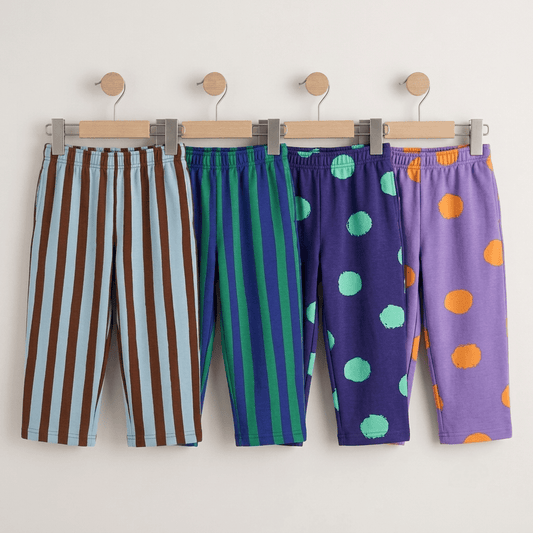 Kinderhose bunt | weite Schlupfhose | Gr. 56-140