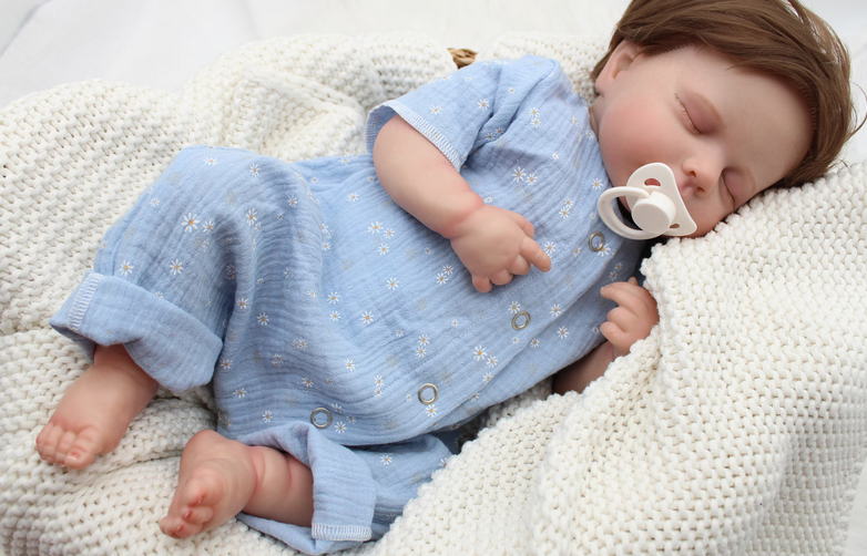 Musselin Romper zum knöpfen