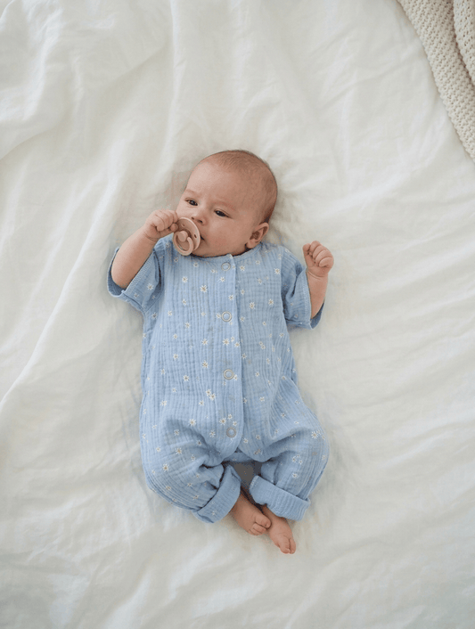 Combinaison bébé | Mousseline | Taille 0-24 mois