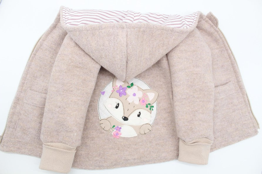 Jacke mit aufgesetzten Taschen und Applikation | Walk - Myawi-Kids