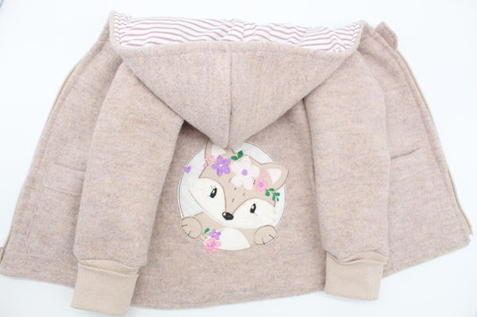 Jacke mit aufgesetzten Taschen und Applikation | Walk - Myawi-Kids