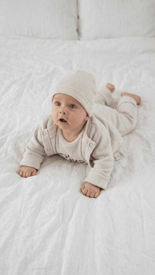 Personalisiertes Baby Strampler Set – Babygeschenk zur Geburt handgemacht · Talu Kids