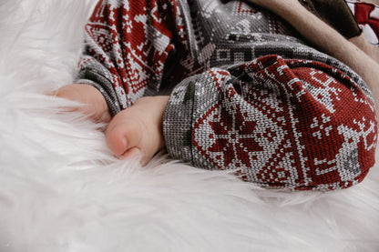Weihnachtspullover Kinder & Baby bestickt | Mein erstes Weihnachten | Gr. 56-98