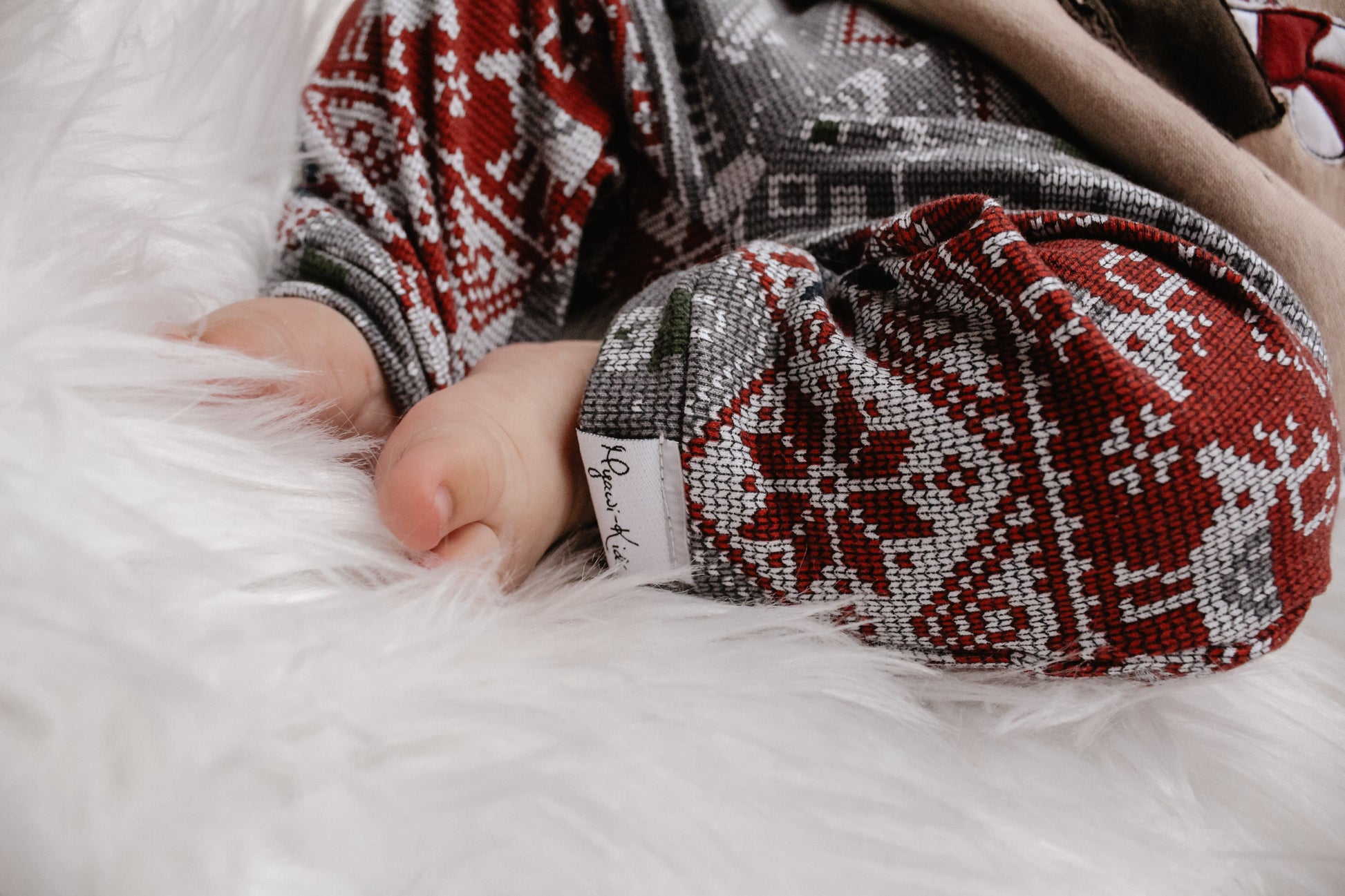 Erstes Weihnachten Baby Outfit personalisiert – handgemacht aus Bayern · Talu Kids