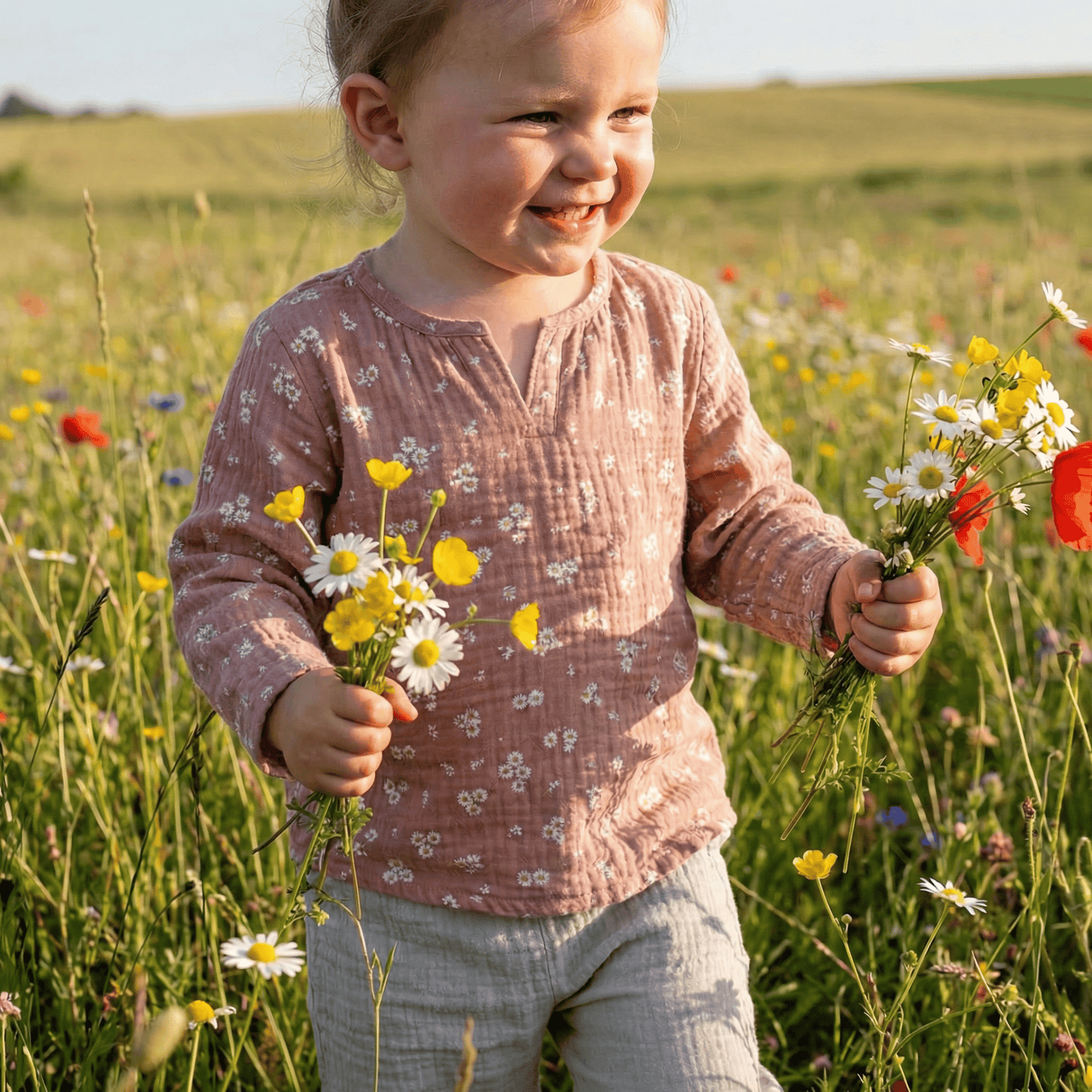 Talu-Kids Hemd Kinder Hemd | Musselin | Gr. 92-134