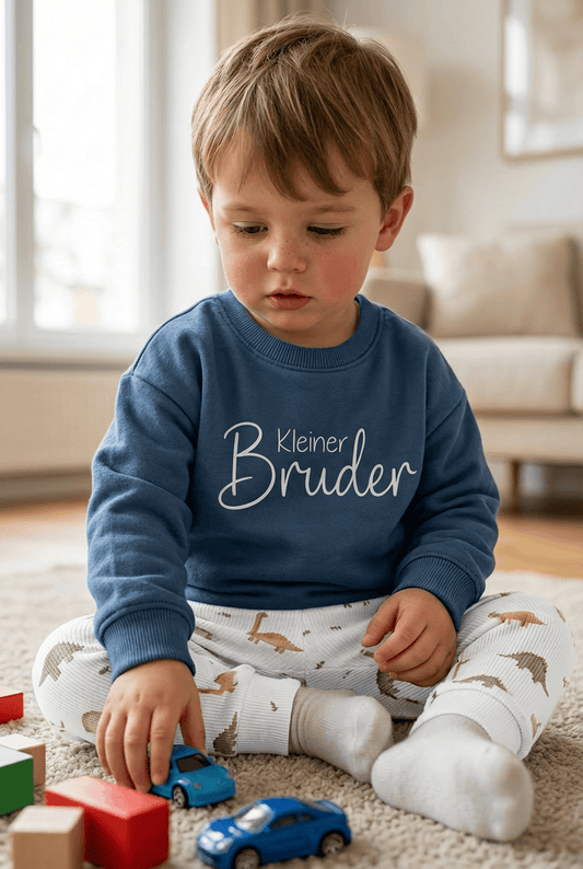 Kinder Geschwister-Pullover mit Namen | Sweat | Gr. 92-146