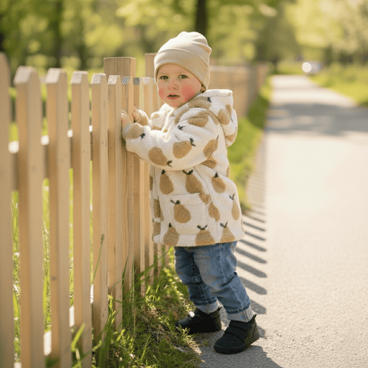Veste de bébé avec poignets | Teddy | Taille 56-86