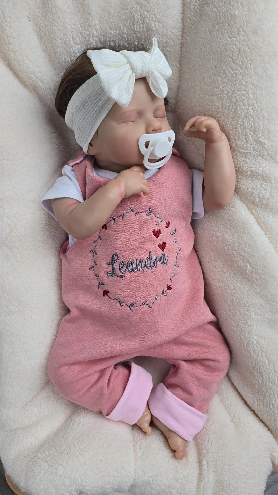 Baby Strampler bestickt | Sweat - Myawi-Kids