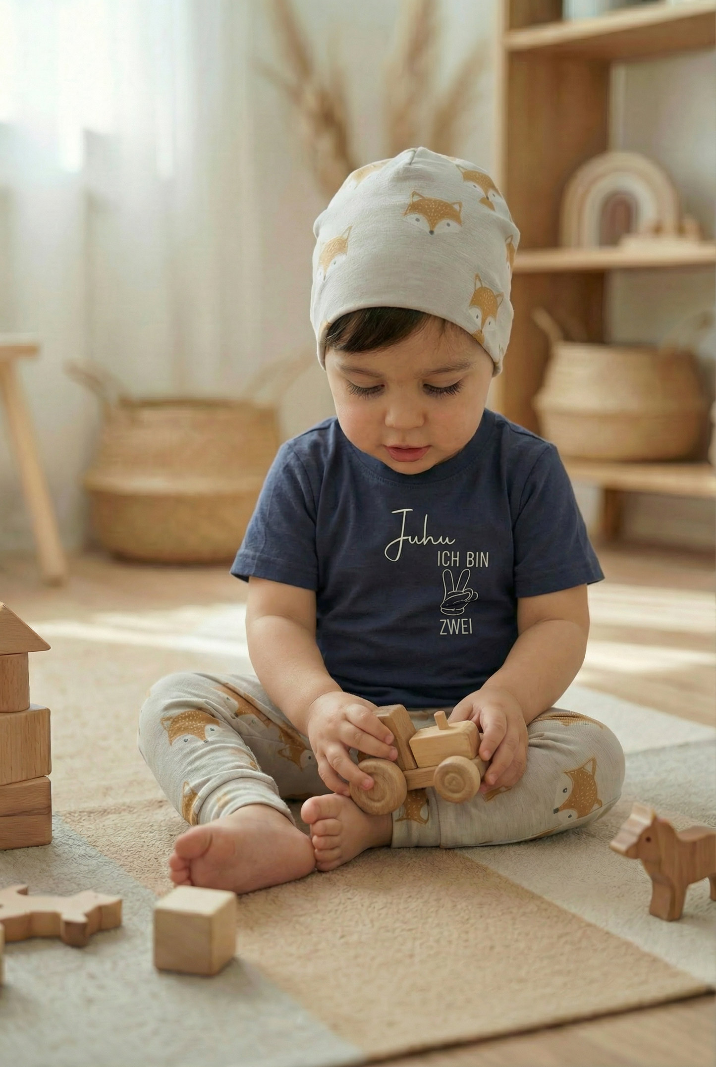 Geburtstagsshirt mit Namen | French Terry