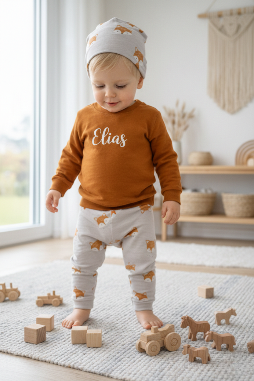 Individuell personalisierbares Set, 3tlg. | Sweat