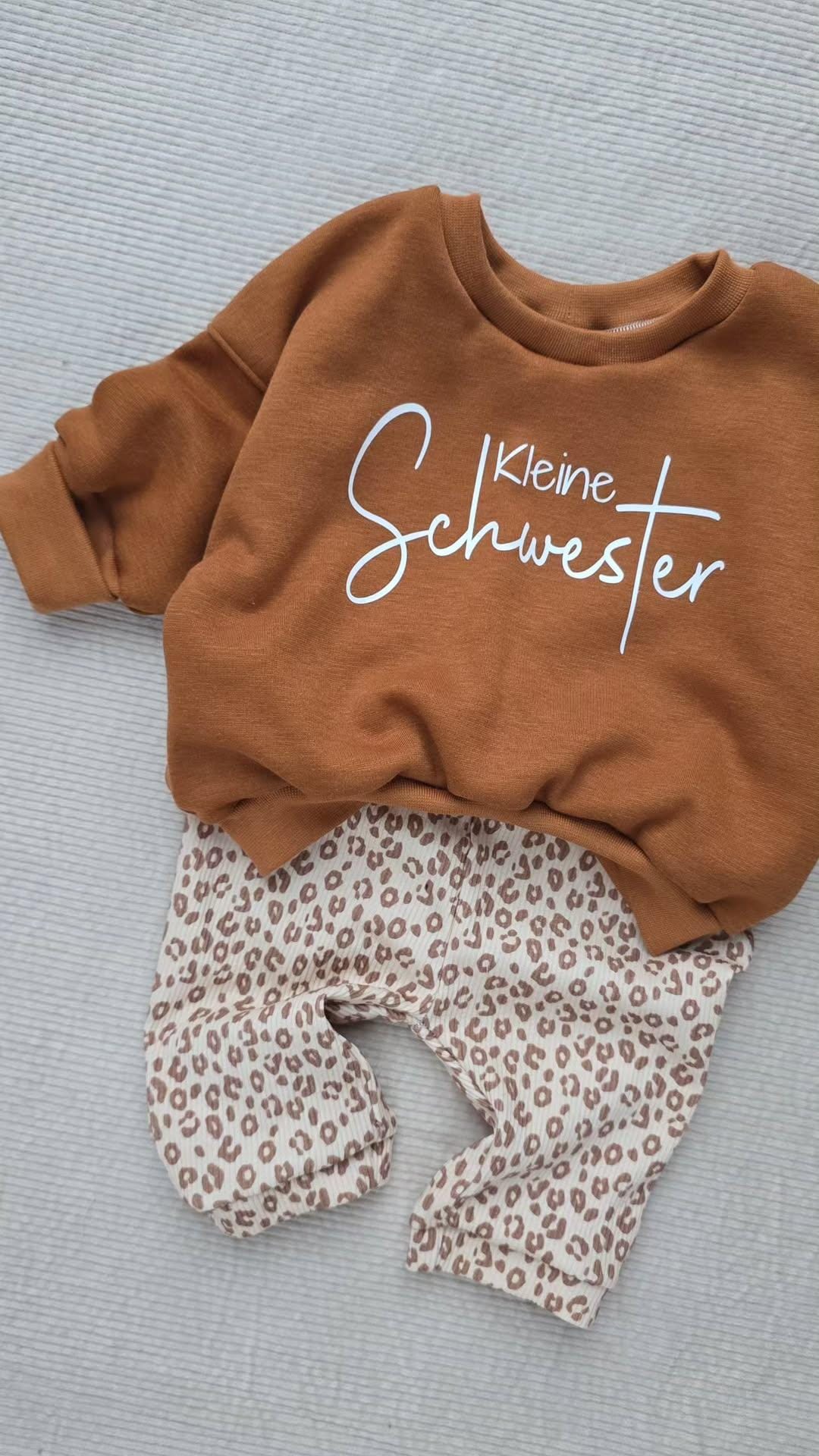 Pullover Leo personalisierbar Baby – handgemachte Kindermode Bayern · Talu Kids