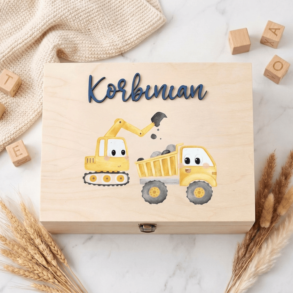 Erinnerungsbox Junge | personalisierbare Geschenkbox