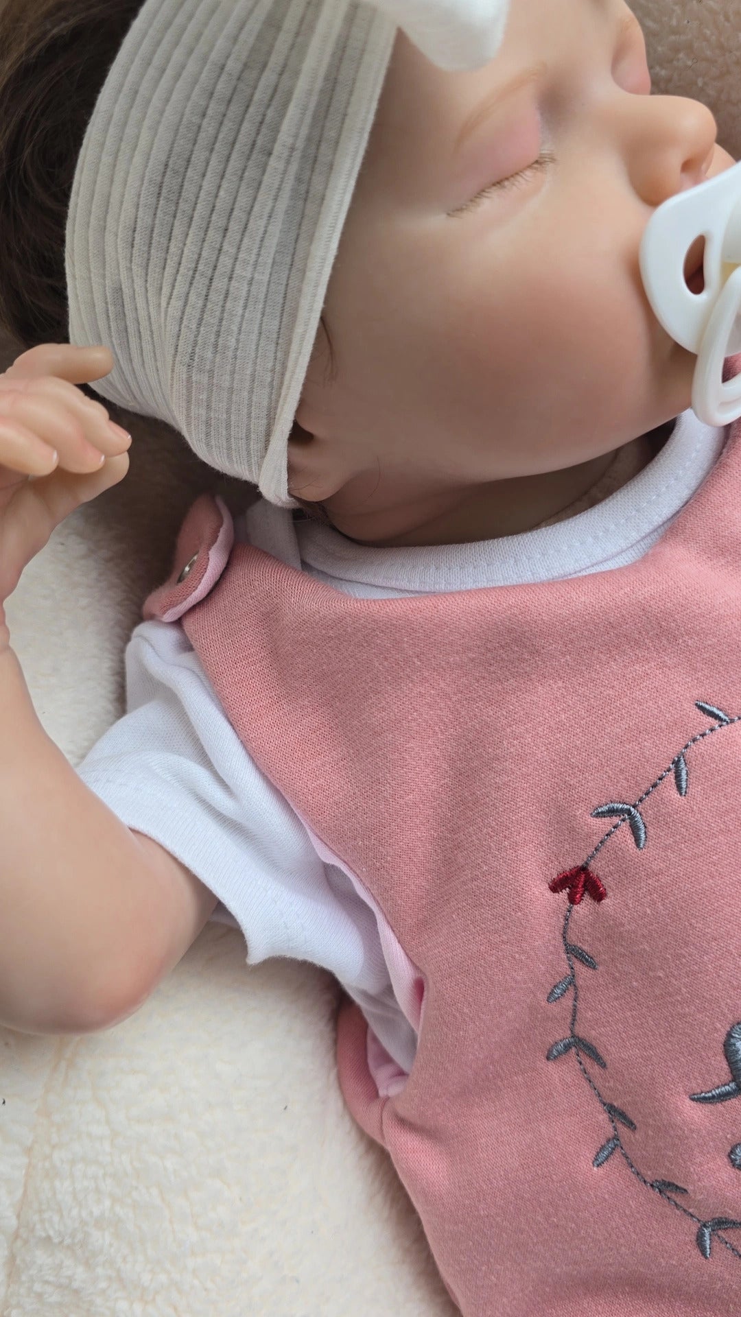 Baby Strampler bestickt | Sweat - Myawi-Kids