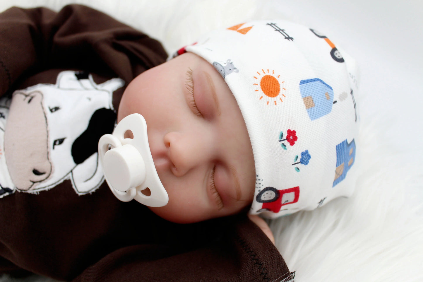 einlagige Mütze | Jersey - Myawi-Kids