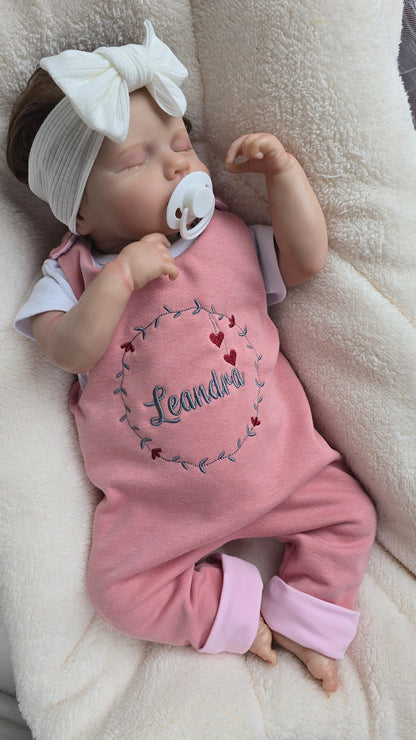 Baby Strampler bestickt | Sweat - Myawi-Kids