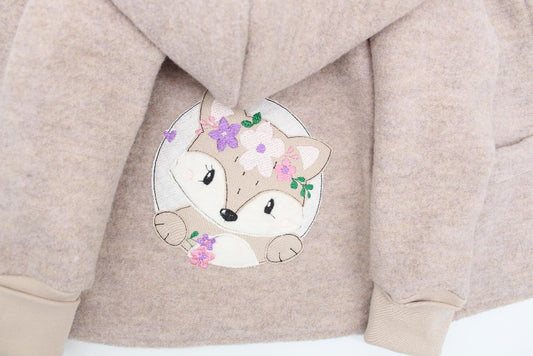 Jacke mit aufgesetzten Taschen und Applikation | Walk - Myawi-Kids